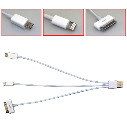 3 in 1 multifunction cable
