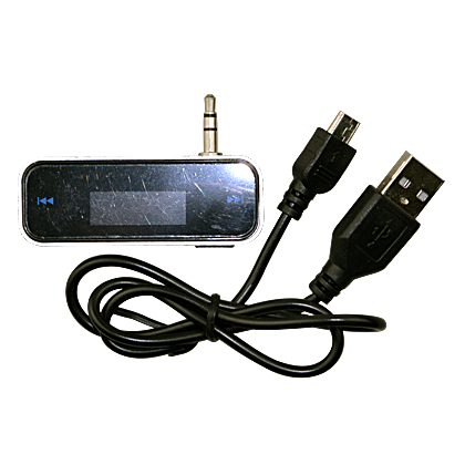 Micro USB charging fm transmitter