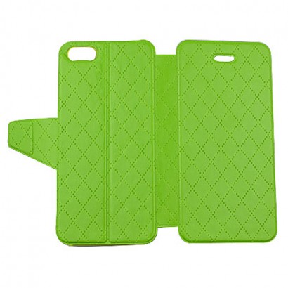 green pu case for iPhone 5S