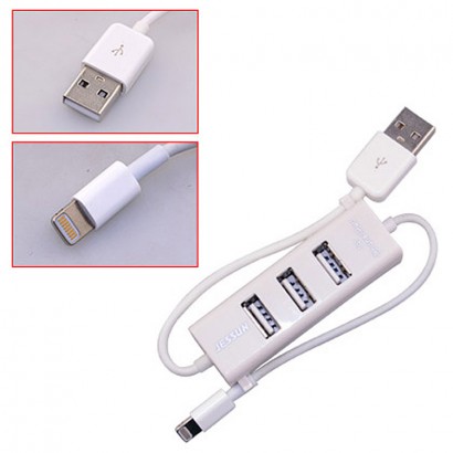 USB HUB with 8pin cable