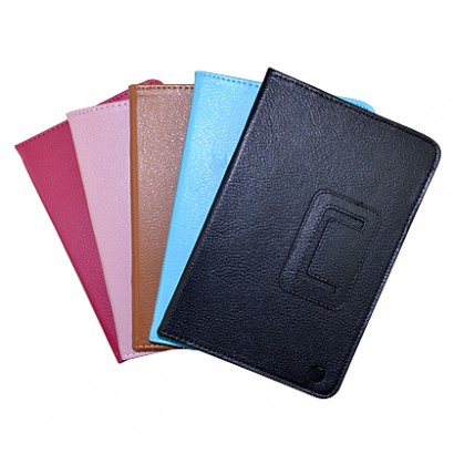 leechee pu case for iPad mini
