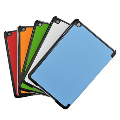 triangle pu case for iPad mini